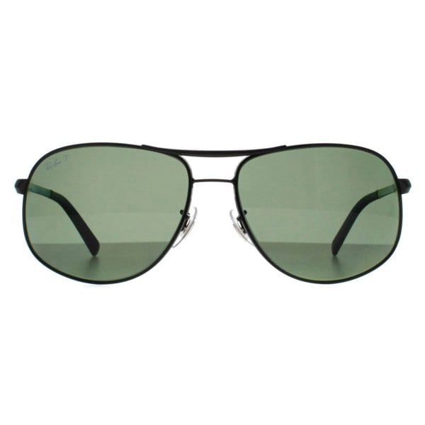 Ray-Ban Sunglasses RB3387 002/9A Polished Black G-15 Green Polarized