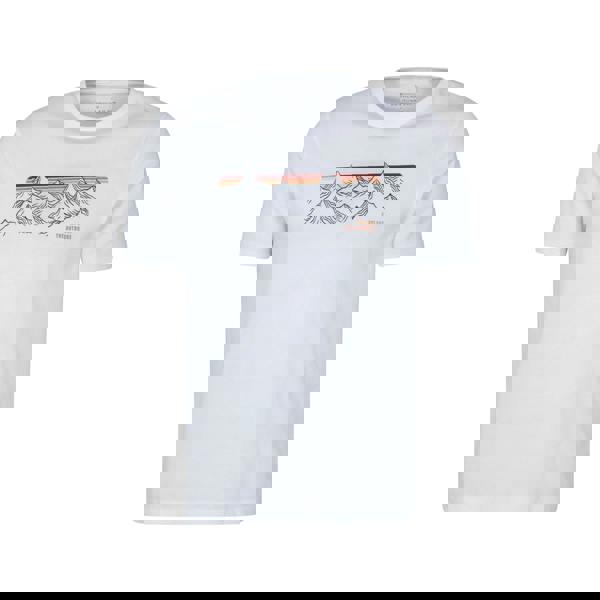 Mountain Warehouse Mens Mountain Stripes T-Shirt - White