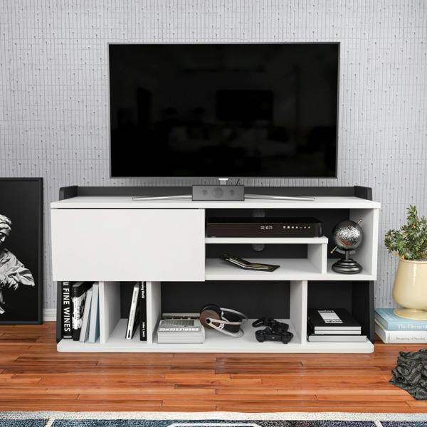 Decorotika Raca Modern Tv Stand TV Cabinet for TV's up to 55"