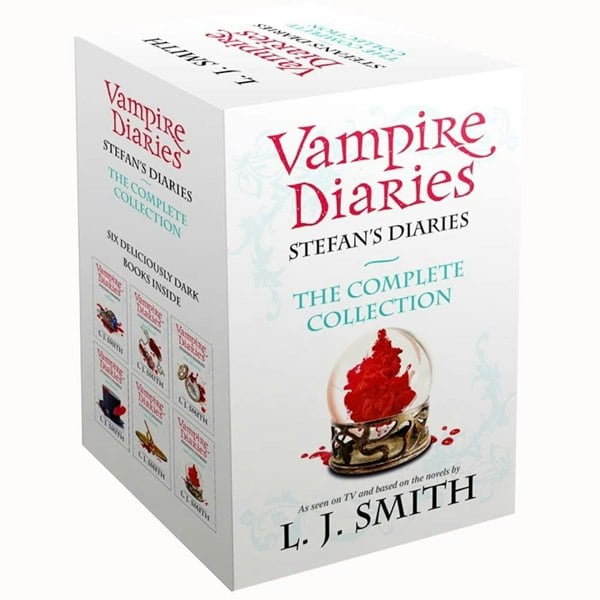 Hodder Vampire Diaries Stefan's Diaries The Complete Collection Books 1 - 6 Box Set by L. J. Smith