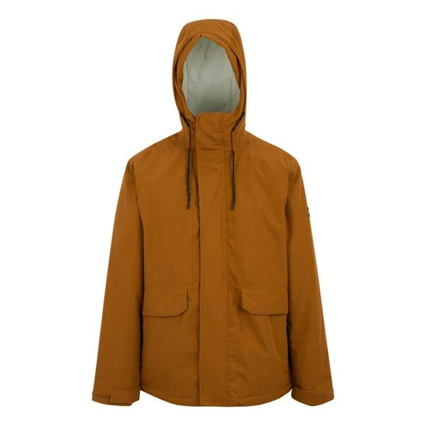 Regatta Mens Sterlings Insulated Waterproof Jacket - Glazed Ginger - 