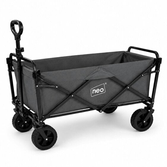 Neo Direct Neo Grey Folding Wagon Garden Cart 138L 120kg