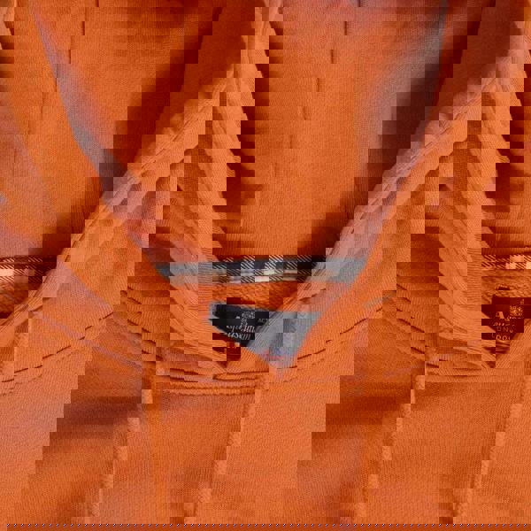 Aquascutum Active Active Small Logo Hoodie Fleece Rust S