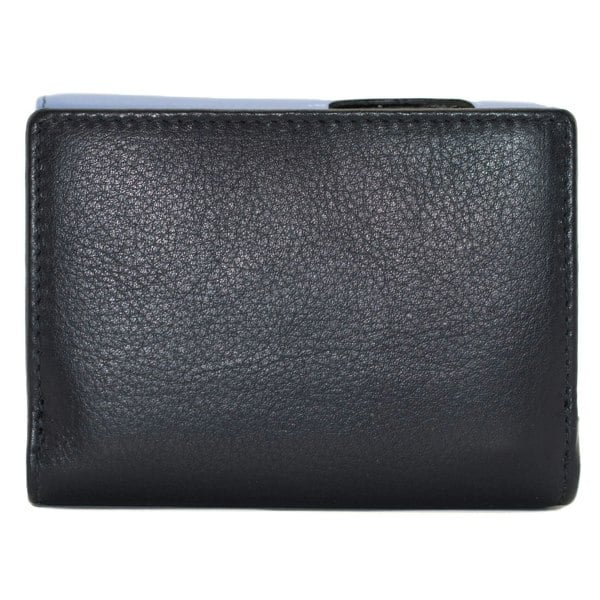 Mala Leather Snowdrop Floral RFID Small Trifold Purse
