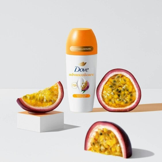 Dove Go Fresh Roll On Anti-Perspirant - Passion Fruit 72H Sweat Protection 50ml