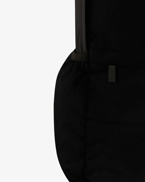 Hunter Nylon Large Backpack - Black