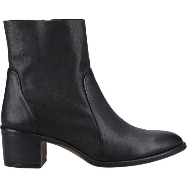 Hush Puppies Winona Leather Women's Black Boots