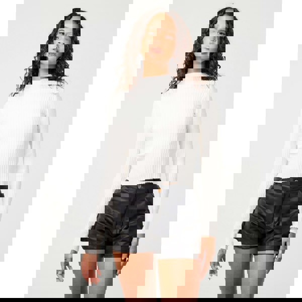 Pink Vanilla Ribbed Jumper