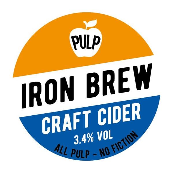 PULP Cider PULP Iron Brew 3.4% 20L BIB (35 Pints)
