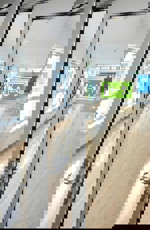 Durable DURAFRAME Self Adhesive Magnetic Signage Frame | 2 Pack | A6 Silver