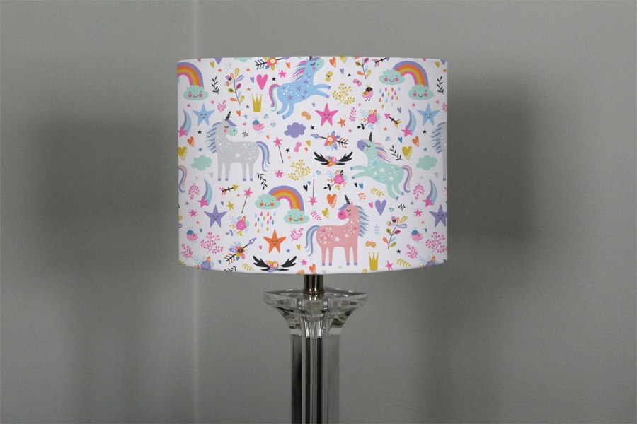 Benjamin Tate Design unicorns (Ceiling & Lamp Shade)