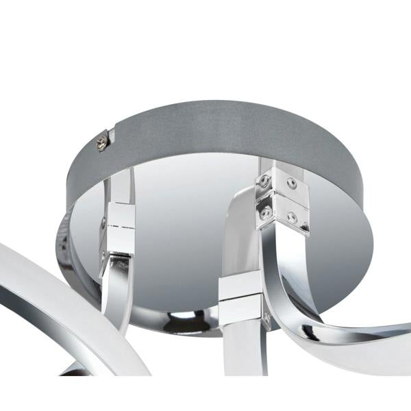 COSYLYTE Moss 3 Light Integrated LED, Curved Ceiling Light