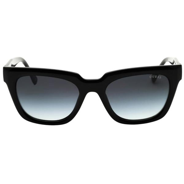 Guess GU00206 01B shiny black  / gradient smoke Sunglasses 53X19X145 One Size