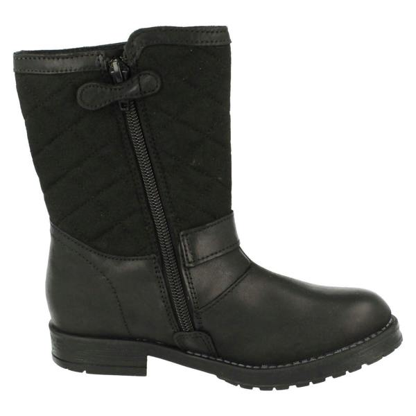 Start-rite Girls Startrite Water Resistant Calf Length Boots Aqua Jessie
