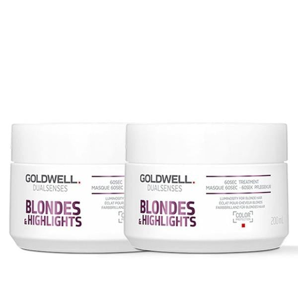 Goldwell Dual Senses Blonde & Highlights Anti-Yellow Treatment Duo
