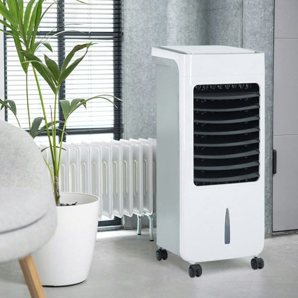 69cm H 6L Multifunctional Anion Air Conditioner 80W Cooling Power Portable Air Conditioners Living and Home