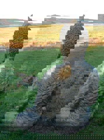 Large Meditating Buddha Garden Ornament