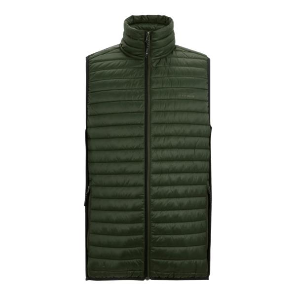 Regatta Mens Andreson Hybrid Padded Jacket - Dark Khaki/Black - Dark Khaki/Black