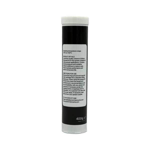 Syntol Multi-Purpose Lithium EP2 Grease 400g Syntol High Temp -30C to +140C