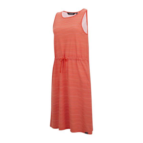 Regatta Womens/Ladies Amorie Dress - Tangerine Tango/White - 