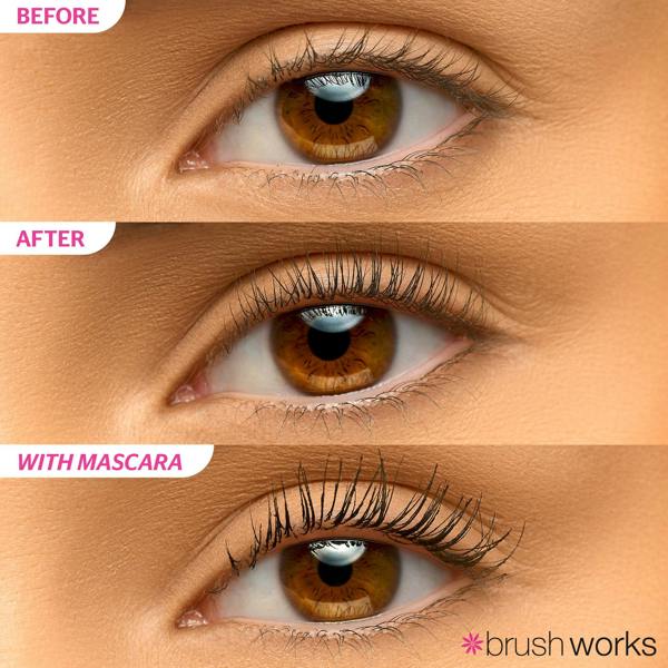 Brushworks Pro Lash Curler with Comb