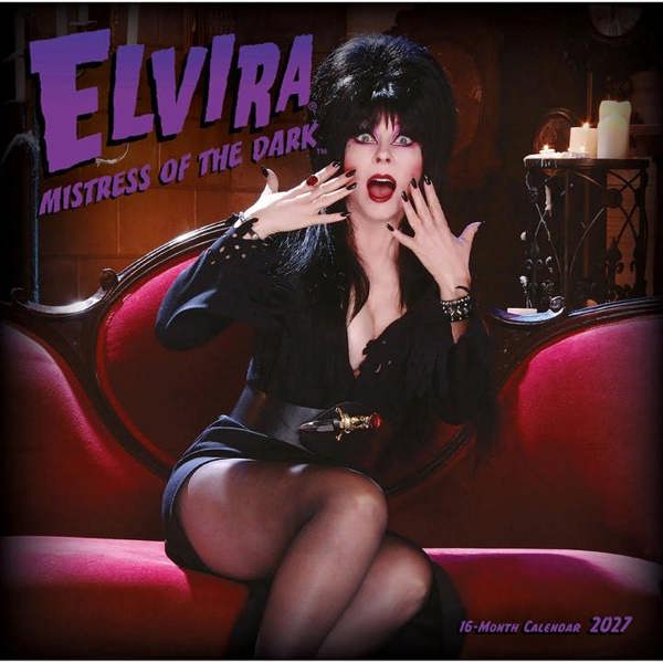 Elvira Calendar 2027, Wall Calendars, Month To View, Entertainment, Gift