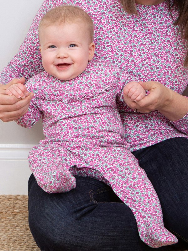 Kite Baby Organic Sweet Ditsy Sleepsuit