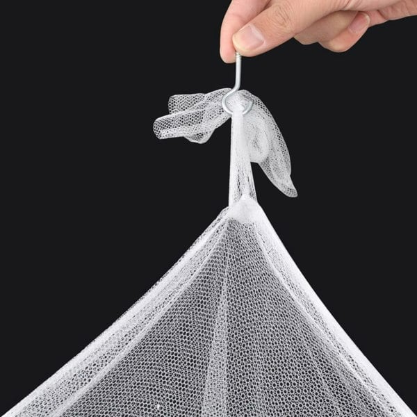 Berkfield Mosquito Net Bed Net Set Square 3 Openings 2 pcs