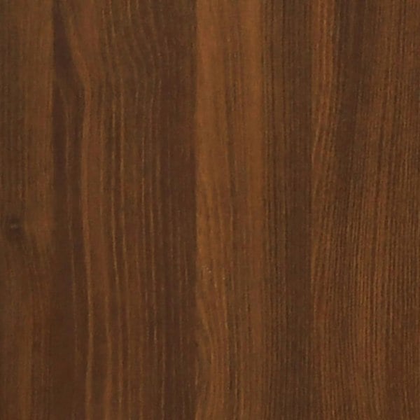 Berkfield Folding Wall Table Brown Oak 100x60x56 cm Engineered Wood