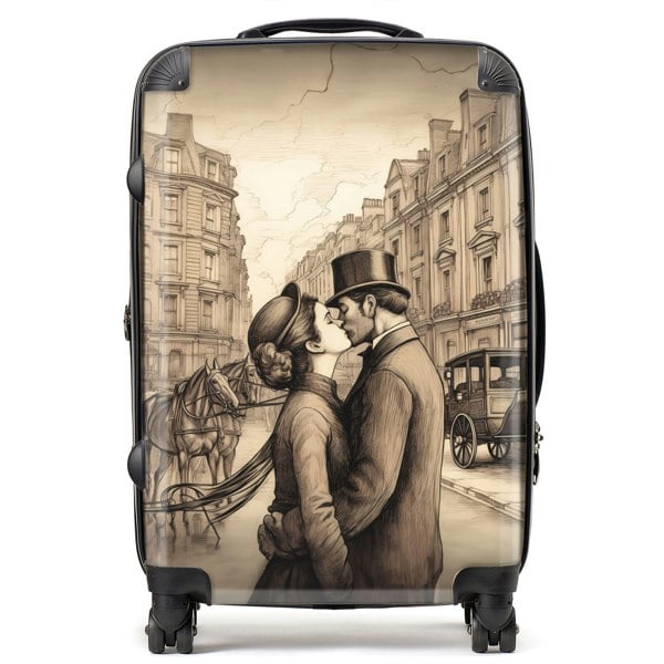 Warren Reed Sharing A Kiss Suitcase