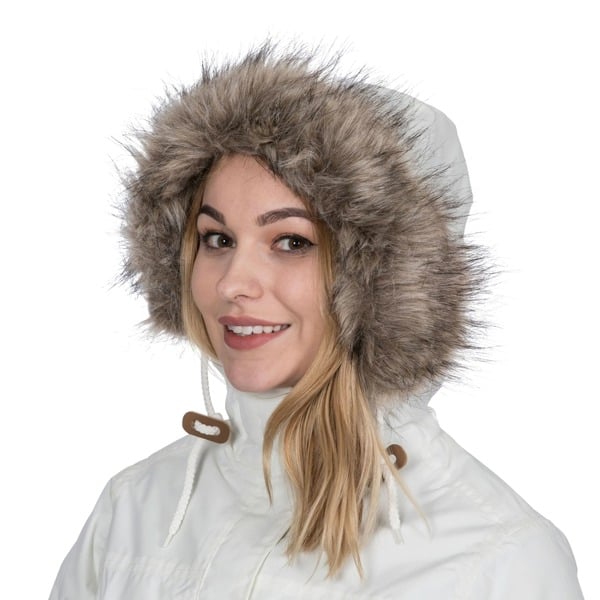 Trespass Women's Clea Waterproof Parka - Ghost