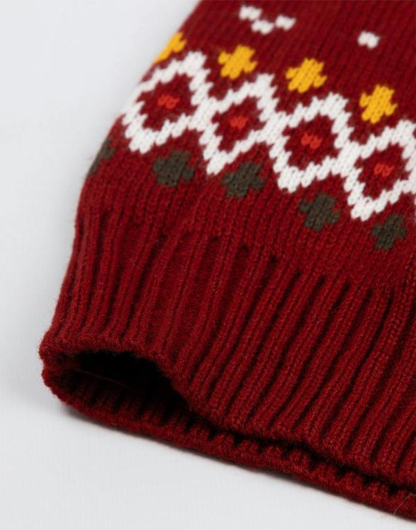 Wallace And Gromit Unisex Red Feathers Christmas Jumper