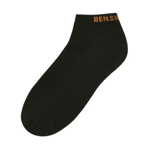 Ben Sherman Unisex Adult Trainer Socks (Pack of 3) - Black/White/Grey