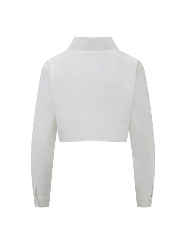 BALOU V-Collar Shirt - White