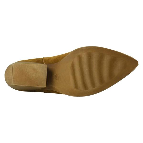 Spot On Ladies Spot On Leather Slip On Cowboy Boots F51248