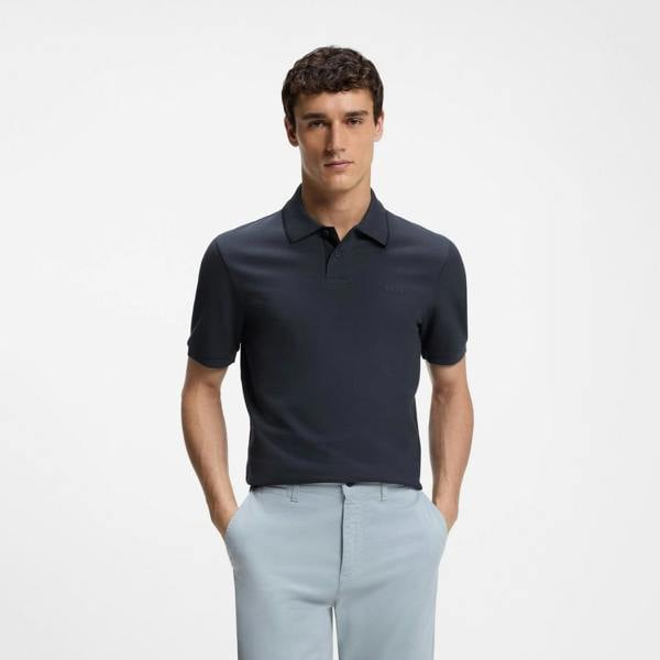 Boss Phoenix Micro Honeycomb Piqué Polo