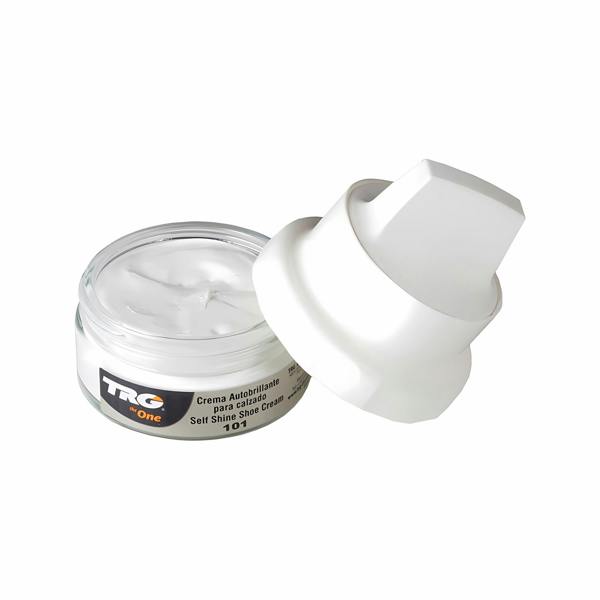 TRG Self Shine Renovating Shoe Cream With Sponge for Instant Shine 50ml