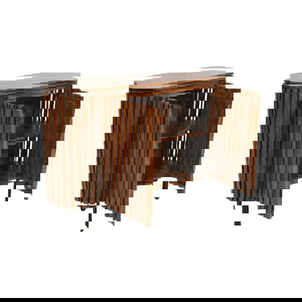 IH Design Osburn Mango Wood 2 Doors Sideboard