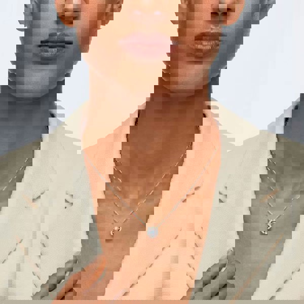 Swarovski Sparkling Blue Dancing Crystal Necklace 5279425