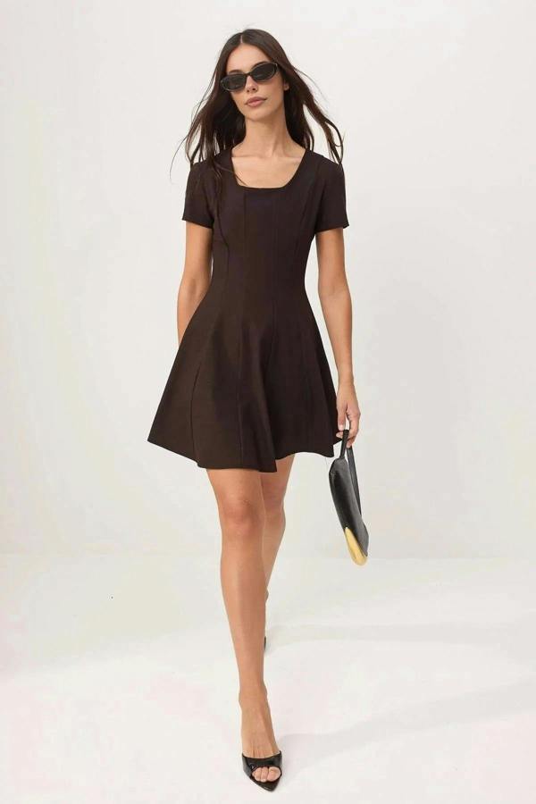 WOVCOR Mini Woven Dress