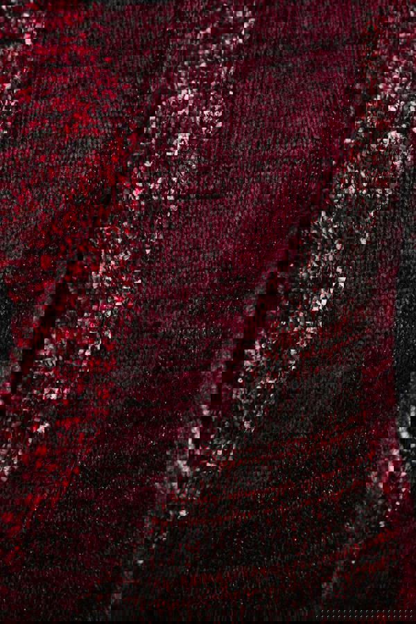 Colour Block Fluffy Yarn Jumper