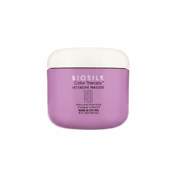 Biosilk Color Therapy Intensive Masque is a mask for colored hair. The mask ensures an optimal moisture balance, and closes the hair scales which stops the hair color form fading.