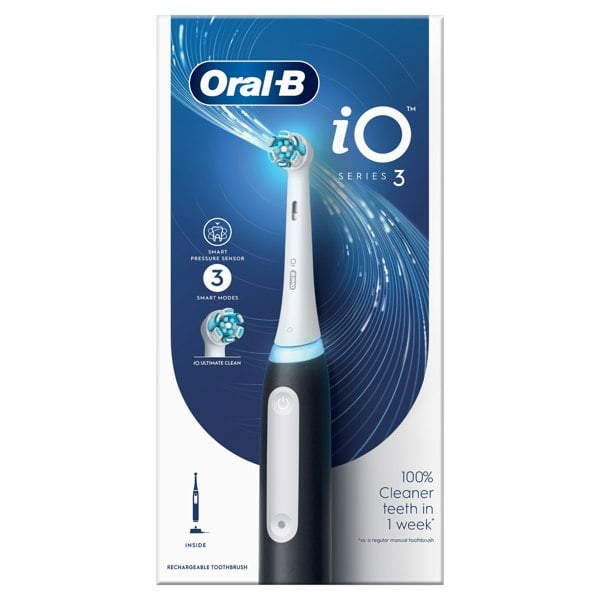 Oral-B iO 3 Electric Toothbrush - Black