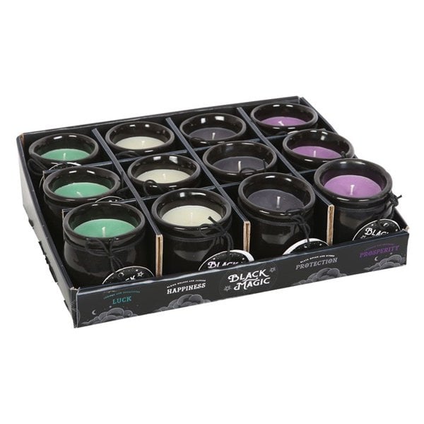 Serano Set of 12 Scented Cauldron Candles