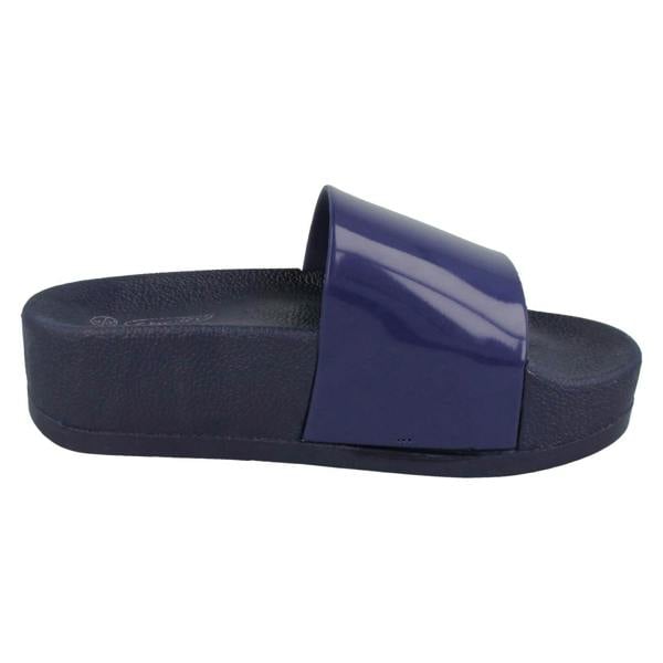 Spot On Ladies Spot On Open Toe Sandals