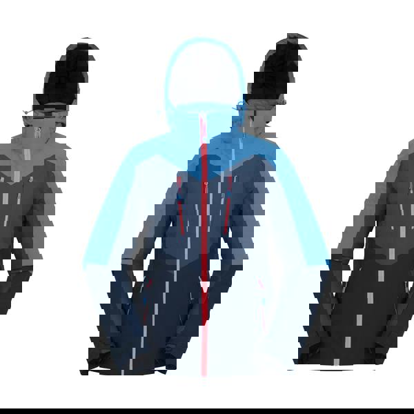 Mountain Warehouse Womens/Ladies Valais Waterproof Waterproof Ski Jacket - Navy - 