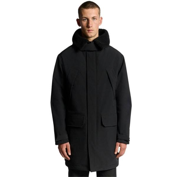 Lyle & Scott Jet Black Cold Weather Parka XS