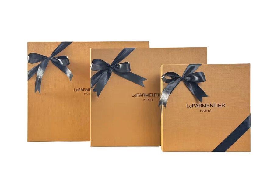 Le Parmentier Agave Shoulder Bag - Denim (Signature Box Included)