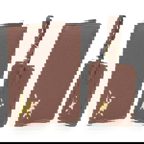 Catwalk Collection Handbags Gift Set - Luggage Tag & Passport Cover