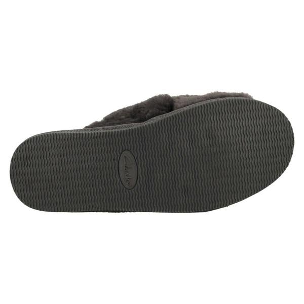 Clarks Ladies Clarks Cross Detailed Mule Slippers Dream Lux